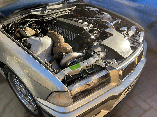 Turbocharged BMW E36